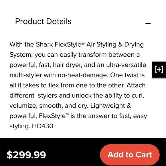 BNIB Shark FlexStyle Air Styling & Drying System - Picture 5 of 6